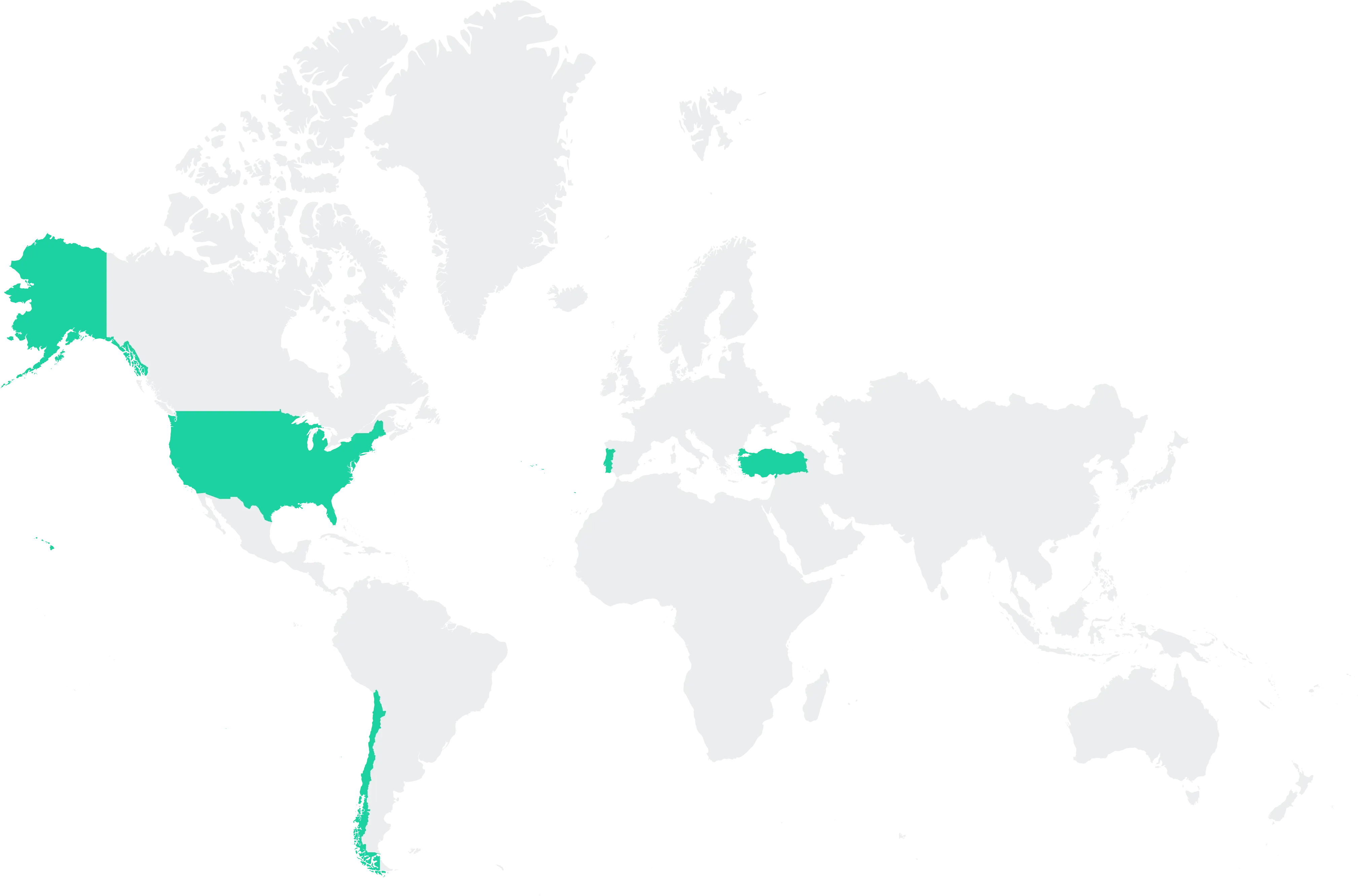world map